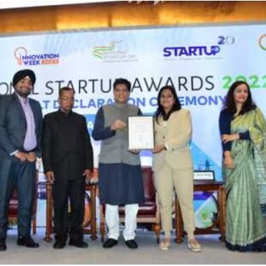 KBCols Sciences, Hygienity Solutions from Pune bag National Start-up Awards 2022